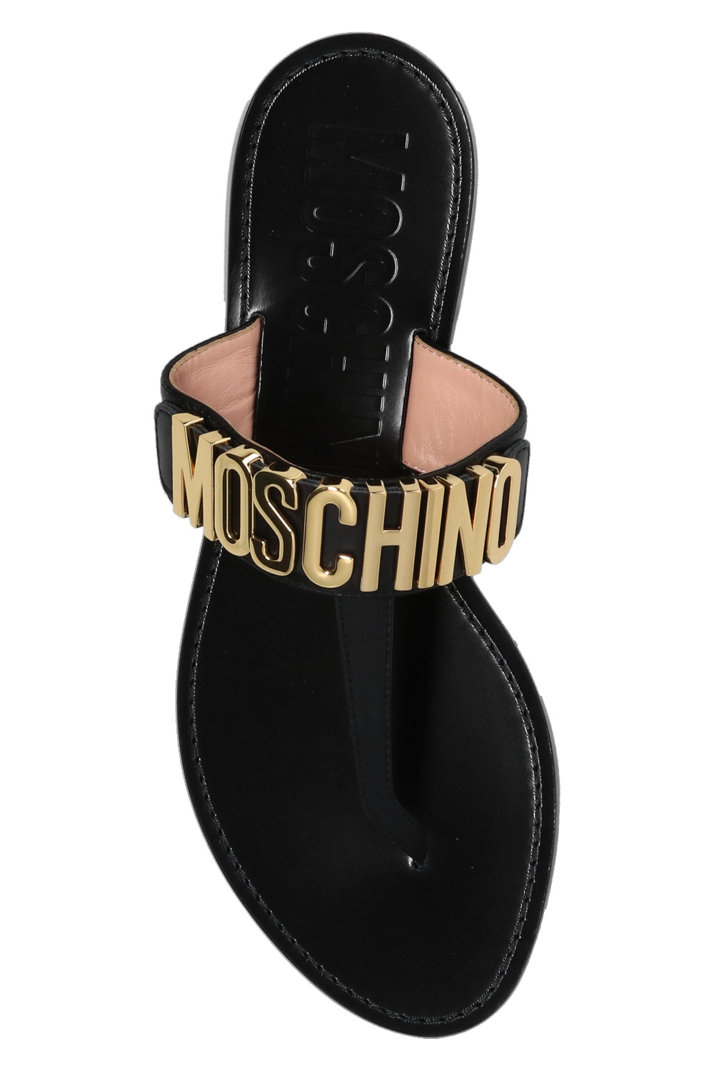 Moschino flip discount flops